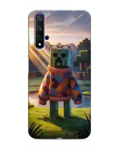Чехол для Huawei Honor 20 с картинкой «Крипер в свитере» Чехол для Huawei Honor 20 с картинкой «Крипер в свитере»