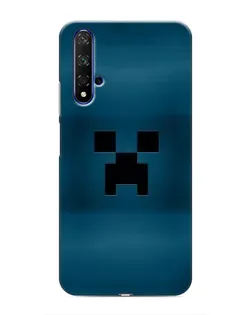 Чехол для Huawei Honor 20 с картинкой «Крипер текстура»