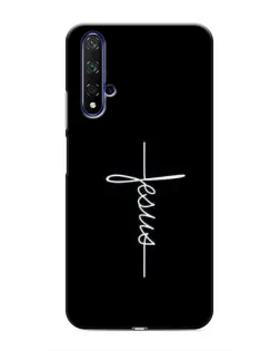 Чехол для Huawei Honor 20 с картинкой «Тонкая линия веры»