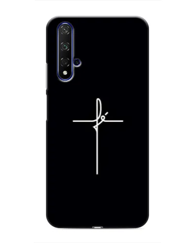Чехол для Huawei Honor 20 с картинкой «Тонкий крест» Чехол для Huawei Honor 20 с картинкой «Тонкий крест»