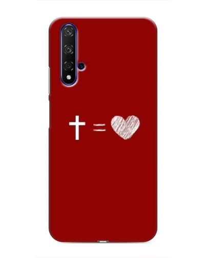 Чехол для Huawei Honor 20 с картинкой «Уравнение любви» Чехол для Huawei Honor 20 с картинкой «Уравнение любви»