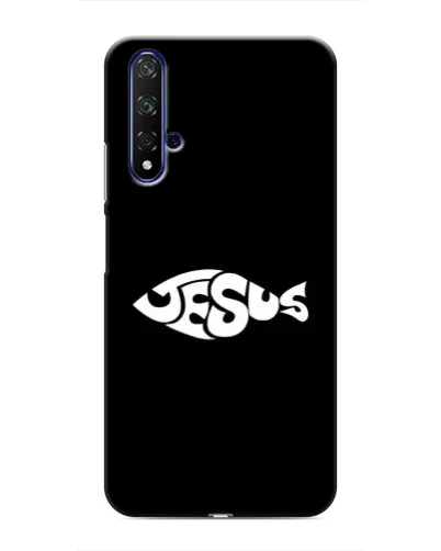 Чехол для Huawei Honor 20 с картинкой «Рыба Jesus» Чехол для Huawei Honor 20 с картинкой «Рыба Jesus»