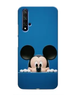 Чохол для Huawei Honor 20 з картинкою «Міккі виглядає»