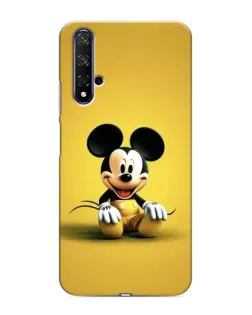 Чохол для Huawei Honor 20 з картинкою «Міккі на жовтому»