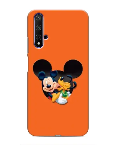 Чохол для Huawei Honor 20 з картинкою «Серце Міккі Мінні»