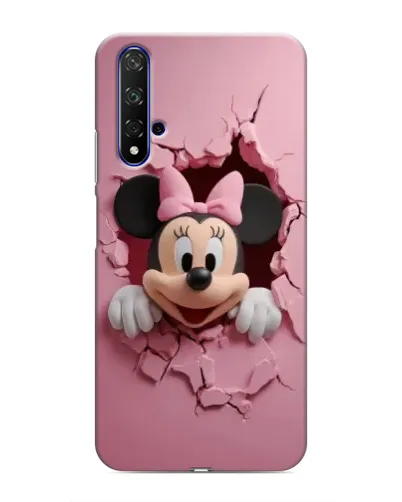 Чохол для Huawei Honor 20 з картинкою «Мінні крізь стіну»