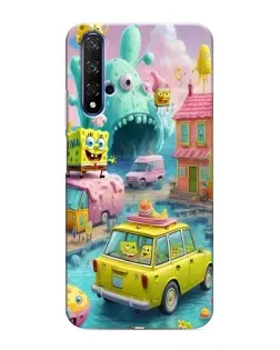 Чохол для Huawei Honor 20 з картинкою «Монстр-трак пригоди»