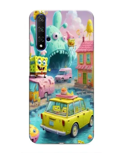 Чохол для Huawei Honor 20 з картинкою «Монстр-трак пригоди»
