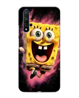 Чохол для Huawei Honor 20 з картинкою «Вибуховий Спанч Боб»