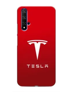 Чохол для Huawei Honor 20 з картинкою «Tesla Red Classic»