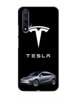 Чохол для Huawei Honor 20 з картинкою «Tesla Model Y»