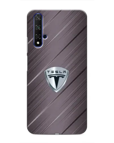 Чохол для Huawei Honor 20 з картинкою «Металева текстура Tesla» Чохол для Huawei Honor 20 з картинкою «Металева текстура Tesla»