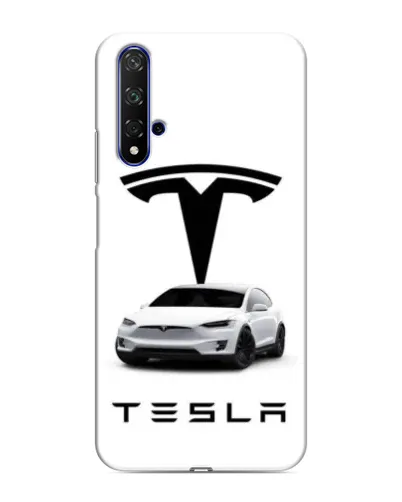 Чохол для Huawei Honor 20 з картинкою «Tesla White Style» Чохол для Huawei Honor 20 з картинкою «Tesla White Style»