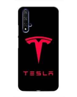 Чохол для Huawei Honor 20 з картинкою «Tesla Red Logo»