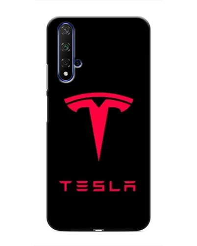 Чохол для Huawei Honor 20 з картинкою «Tesla Red Logo» Чохол для Huawei Honor 20 з картинкою «Tesla Red Logo»