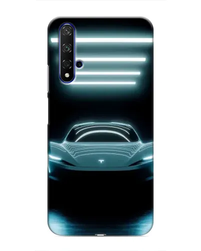 Чохол для Huawei Honor 20 з картинкою «Tesla в неоні» Чохол для Huawei Honor 20 з картинкою «Tesla в неоні»