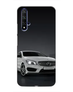Чехол для Huawei Honor 20 с картинкой «Mercedes AMG GT Silver»