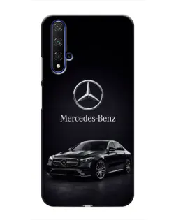 Чехол для Huawei Honor 20 с картинкой «Mercedes — решетка радиатора»