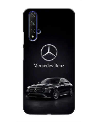 Чехол для Huawei Honor 20 с картинкой «Mercedes — решетка радиатора»