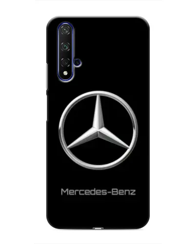 Чехол для Huawei Honor 20 с картинкой «Mercedes Silver Logo»