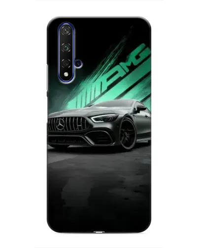 Чехол для Huawei Honor 20 с картинкой «Темный Mercedes AMG»