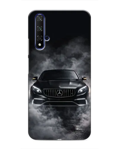 Чехол для Huawei Honor 20 с картинкой «Mercedes в дыму»