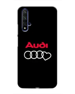 Чехол для Huawei Honor 20 с картинкой «Логотип Audi Heart» Чехол для Huawei Honor 20 с картинкой «Логотип Audi Heart»