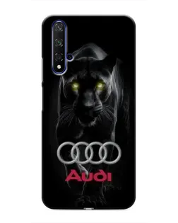 Чохол для Huawei Honor 20 з картинкою «Пантера та Audi» Чохол для Huawei Honor 20 з картинкою «Пантера та Audi»