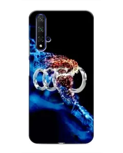 Чохол для Huawei Honor 20 з картинкою «Енергія лого Audi» Чохол для Huawei Honor 20 з картинкою «Енергія лого Audi»