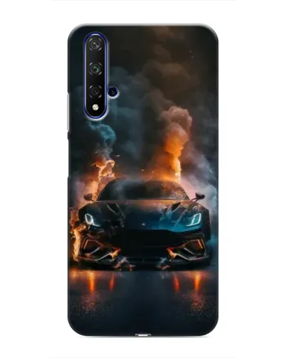 Чохол для Huawei Honor 20 з картинкою «Lamborghini димна естетика»