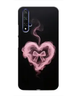 Чехол для Huawei Honor 20 с картинкой «Дымчатое сердце»