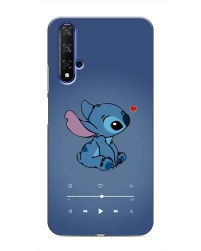 Чехол для Huawei Honor 20 с картинкой «Музыкальный Stitch»