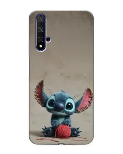 Чехол для Huawei Honor 20 с картинкой «Стич на коричневом фоне» Чехол для Huawei Honor 20 с картинкой «Стич на коричневом фоне»