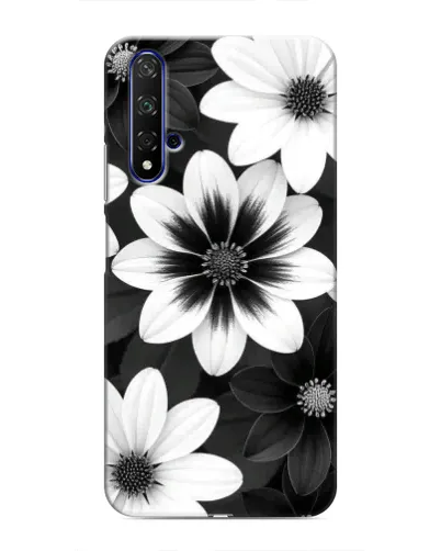 Чохол для Huawei Honor 20 з картинкою «Монохромні айстри» Чохол для Huawei Honor 20 з картинкою «Монохромні айстри»