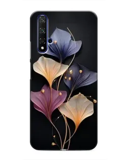 Чохол для Huawei Honor 20 з картинкою «Лілові квіти грації»