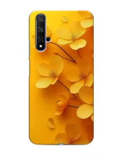 Чохол для Huawei Honor 20 з картинкою «Золоті пелюстки»