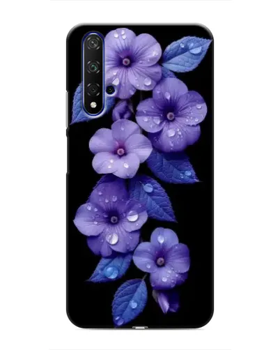 Чохол для Huawei Honor 20 з картинкою «Фіолетові квіти з росою» Чохол для Huawei Honor 20 з картинкою «Фіолетові квіти з росою»