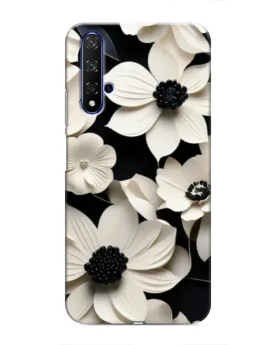 Чохол для Huawei Honor 20 з картинкою «Об'ємні білі квіти» Чохол для Huawei Honor 20 з картинкою «Об'ємні білі квіти»