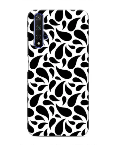 Чохол для Huawei Honor 20 з картинкою «Контрастні чорні краплі»