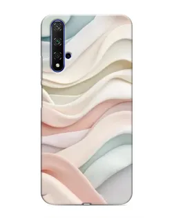 Чохол для Huawei Honor 20 з картинкою «Пастельні ніжні хвилі»