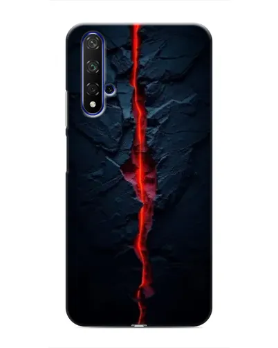 Чохол для Huawei Honor 20 з картинкою «Червона лавова тріщина»