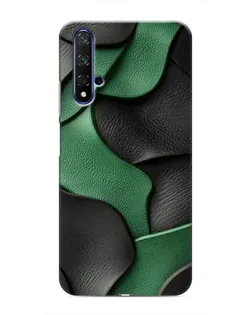 Чохол для Huawei Honor 20 з картинкою «Зелені шкіряні хвилі»