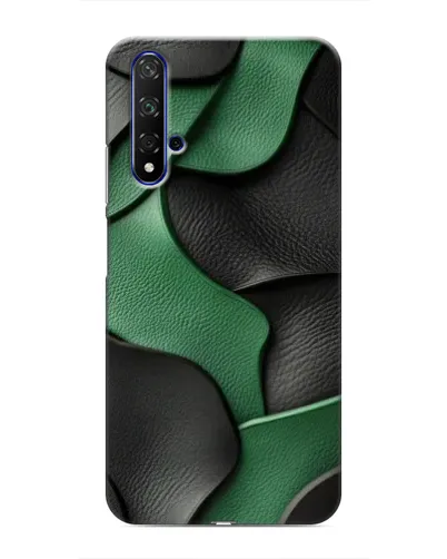 Чохол для Huawei Honor 20 з картинкою «Зелені шкіряні хвилі»