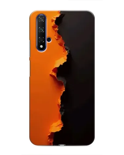 Чохол для Huawei Honor 20 з картинкою «Помаранчевий розлом»