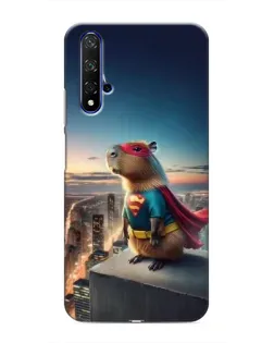 Чехол для Huawei Honor 20 с картинкой «Капи-мен супергерой» Чехол для Huawei Honor 20 с картинкой «Капи-мен супергерой»