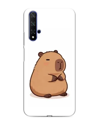 Чехол для Huawei Honor 20 с картинкой «Толстенькая капибара»