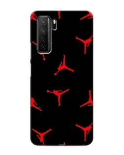 Чохол для Honor 30s з картинкою «Jordan Red Pattern» Чохол для Honor 30s з картинкою «Jordan Red Pattern»