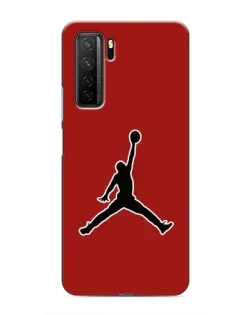 Чохол для Honor 30s з картинкою «Jordan Red Back»