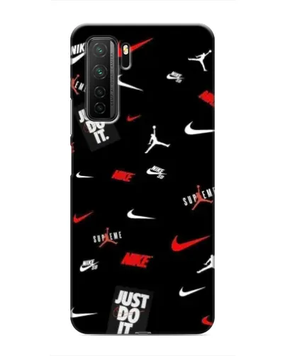 Чохол для Honor 30s з картинкою «Nike Mix Pattern»