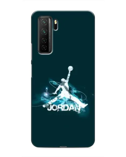 Чохол для Honor 30s з картинкою «Jordan Blue Fire»
